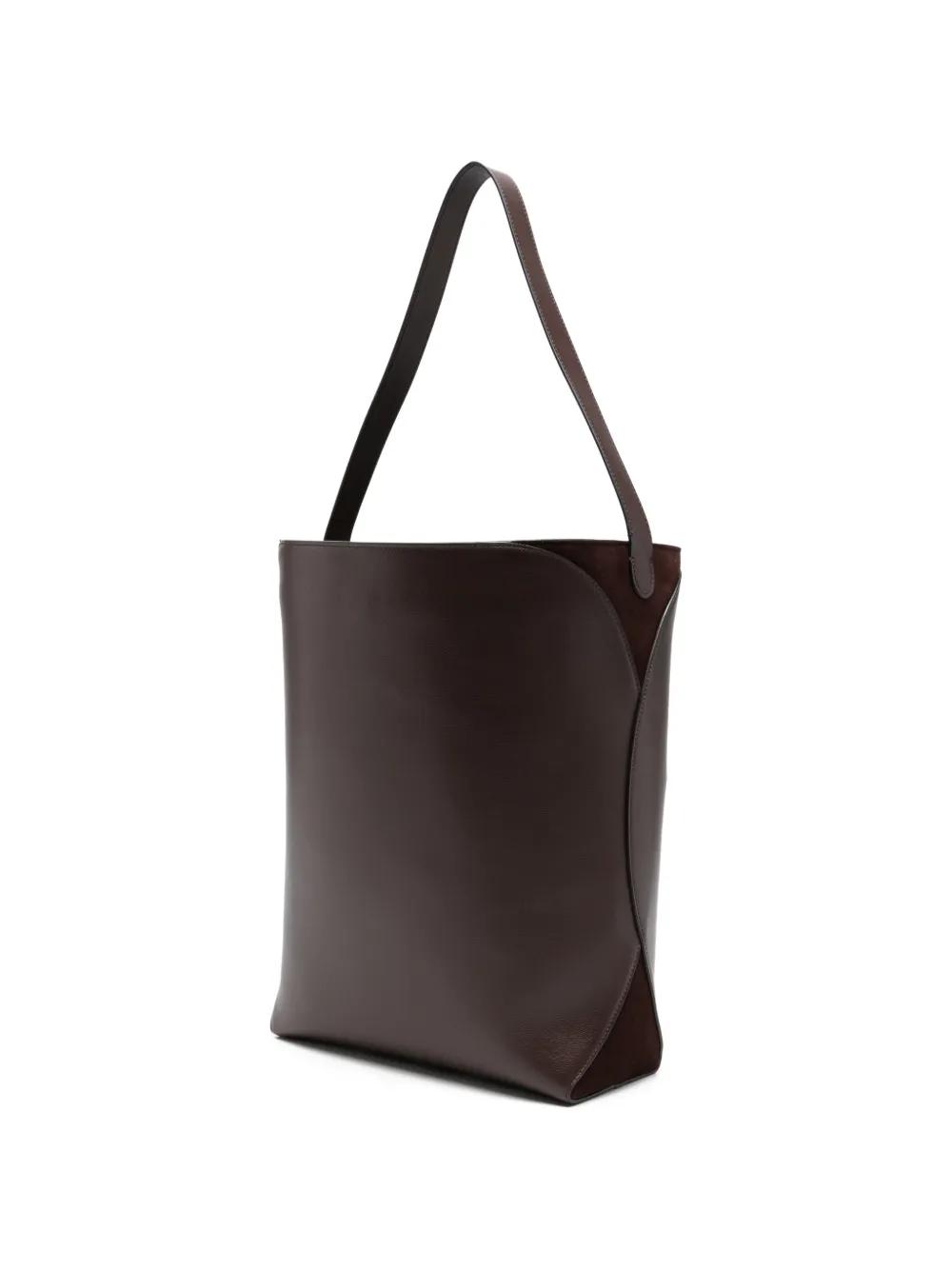  Neous Thea Panelled Shoulder Bag - Brown 
