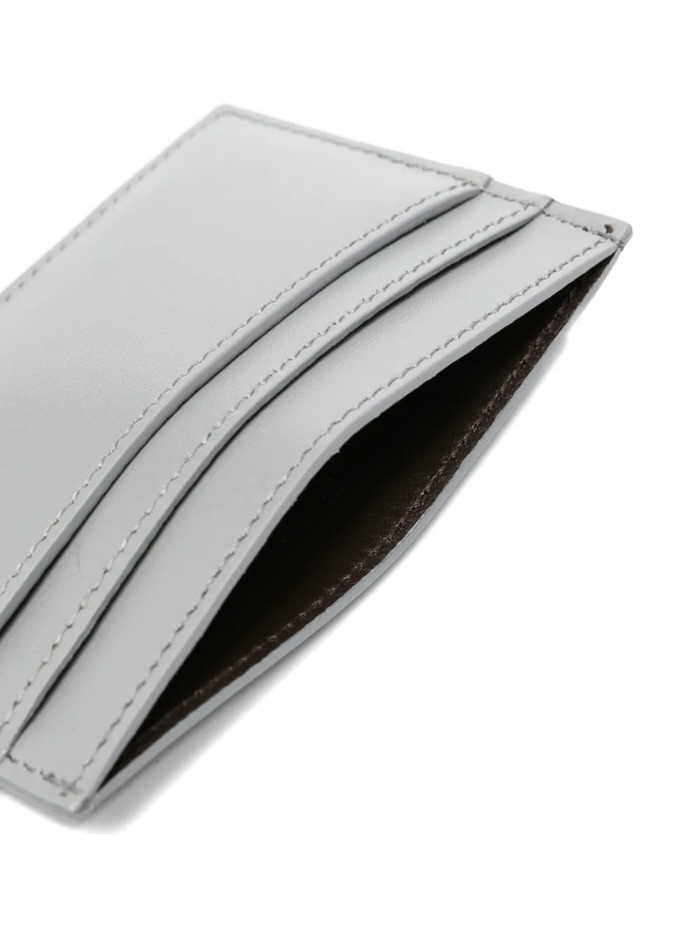  Fendi Ff-motif Cardholder - Grey 