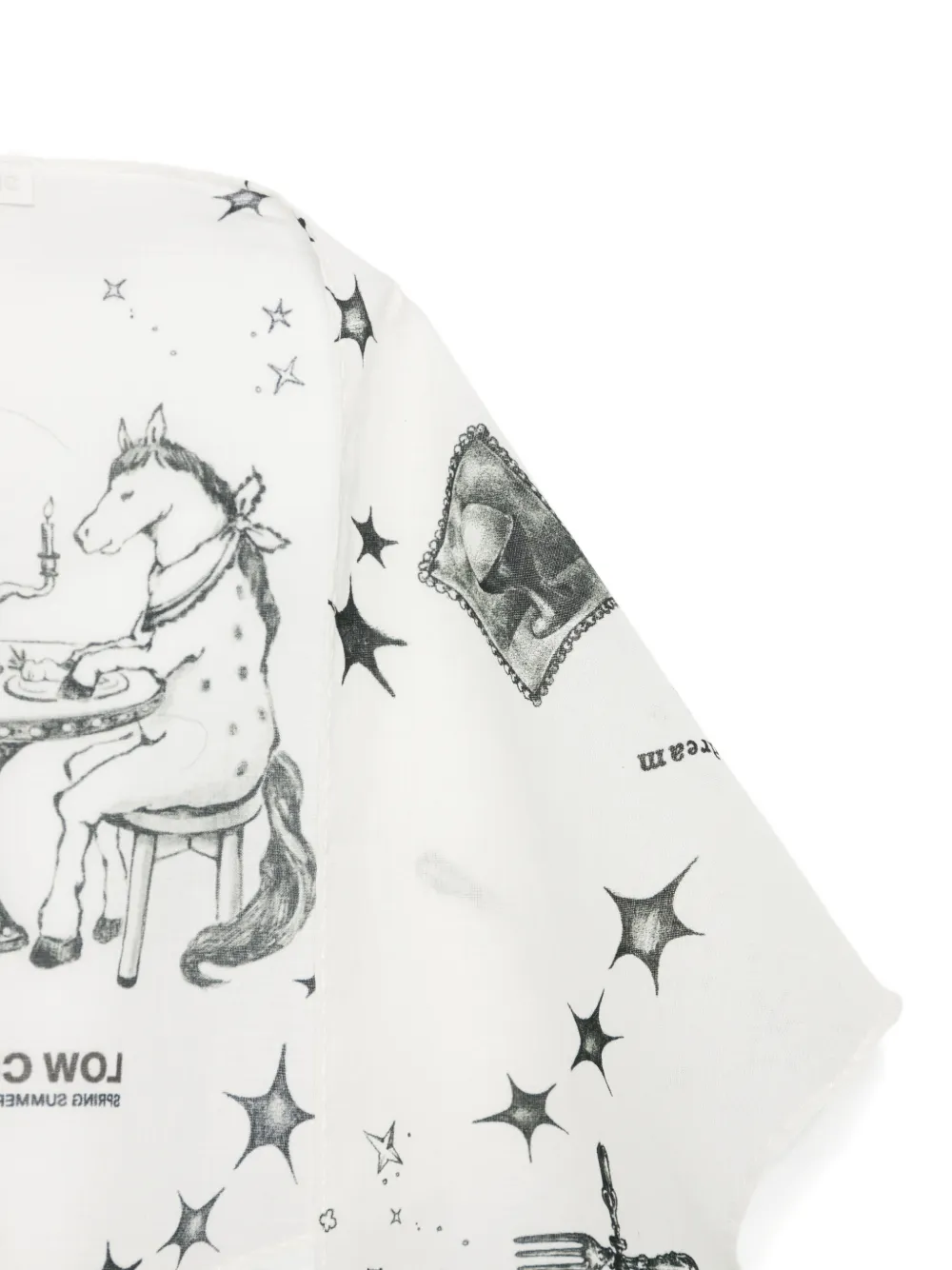  Low Classic Pipe Dream Scarf - White 