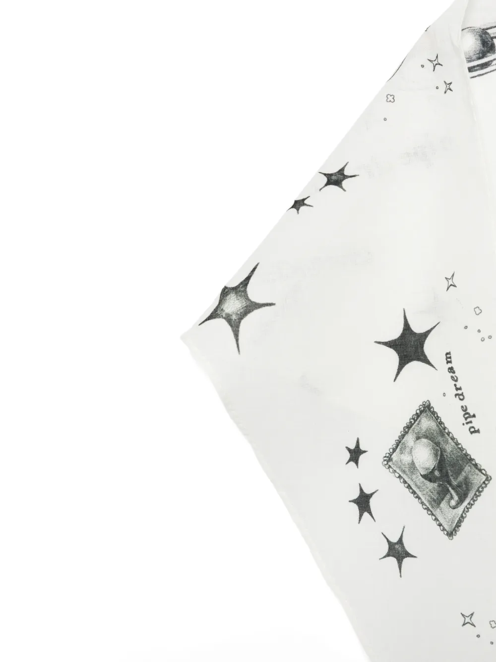  Low Classic Pipe Dream Scarf - White 