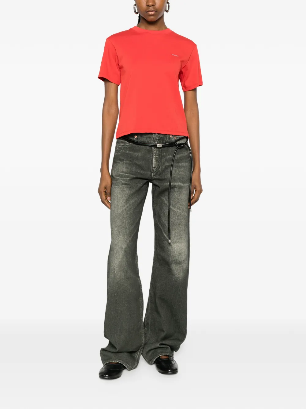  Low Classic Crew-neck T-shirt - Red 