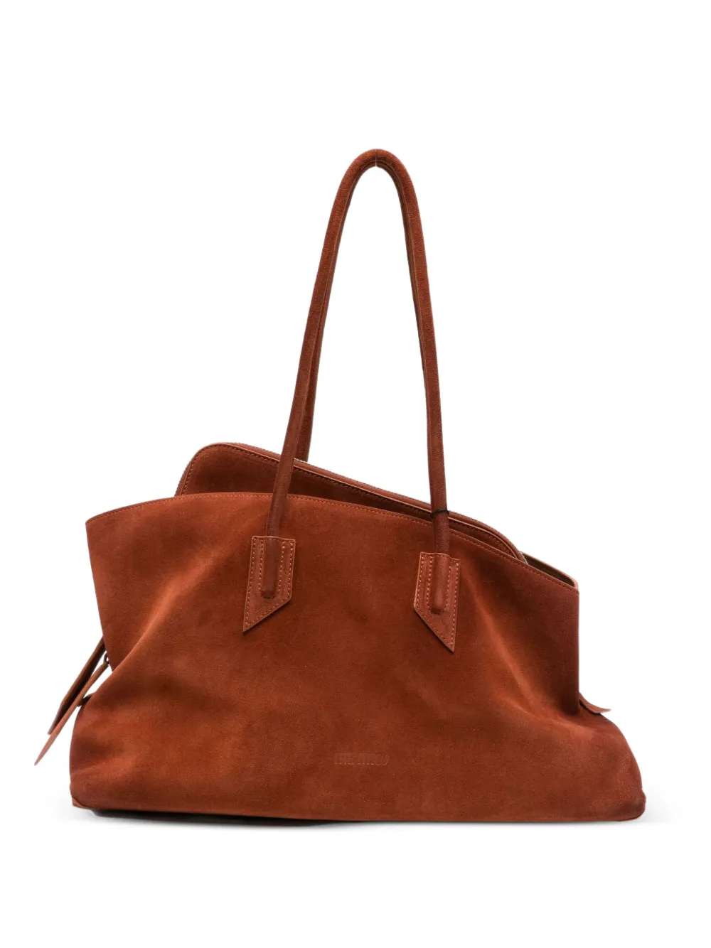 The Attico medium La Passeggiata shoulder bag - Marrone