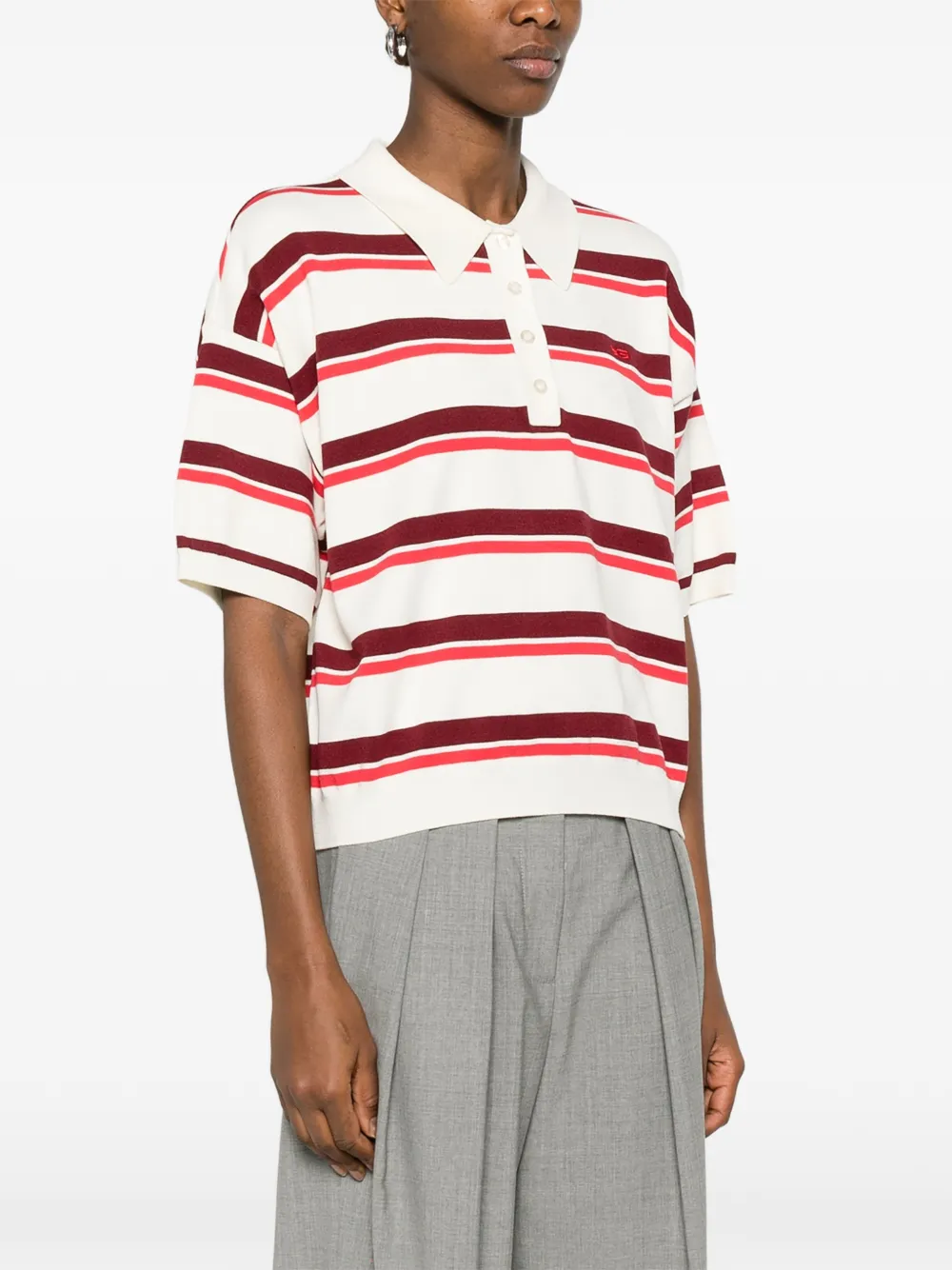 Gztaia Striped Polo Shirt