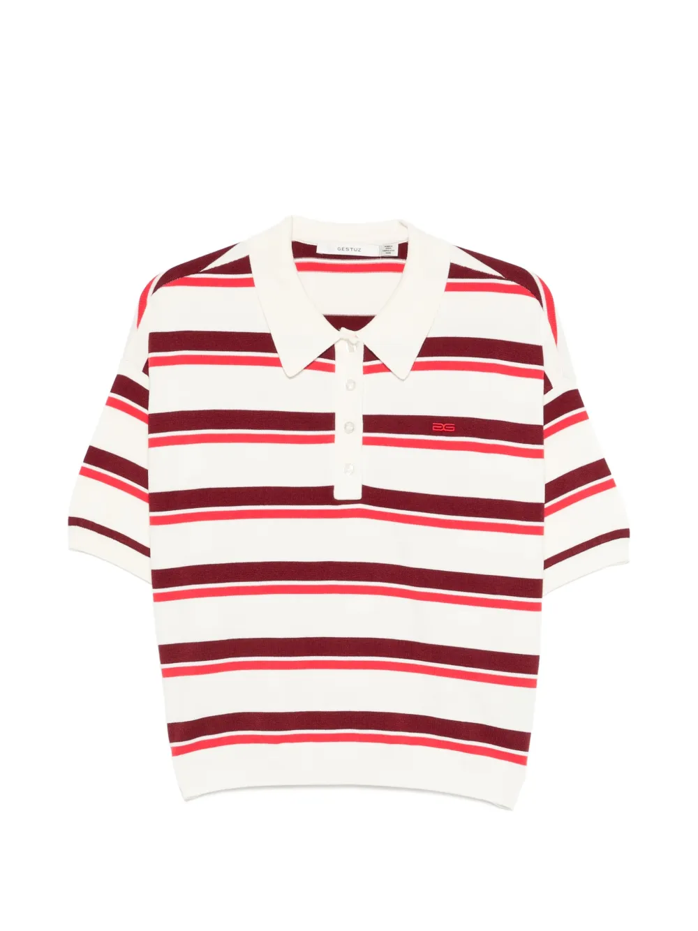 Gestuz GZtaia striped polo shirt - Toni neutri