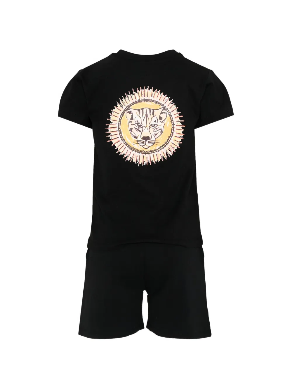 Just Cavalli Kids Trainingspak met logoprint Zwart
