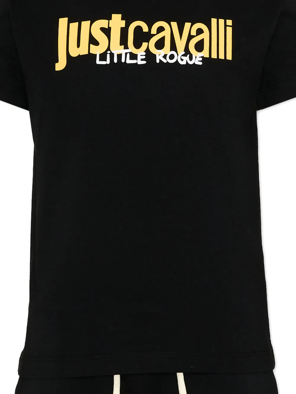 Just Cavalli Kids Trainingspak met logoprint Zwart
