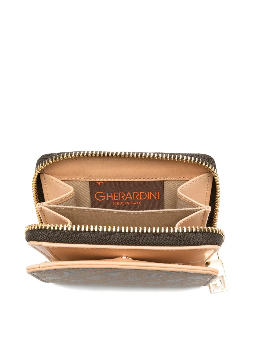  Gherardini Patterned Wallet - Neutrals 