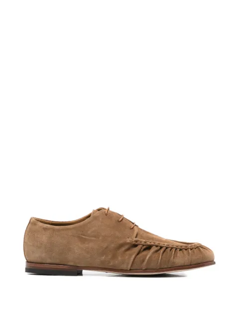 sturlini firenze gathered derby shoes