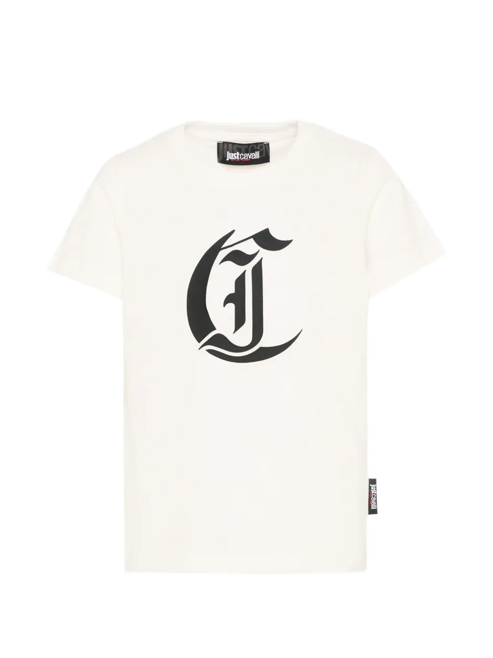 Just Cavalli Kids cotton T-shirt - Toni neutri