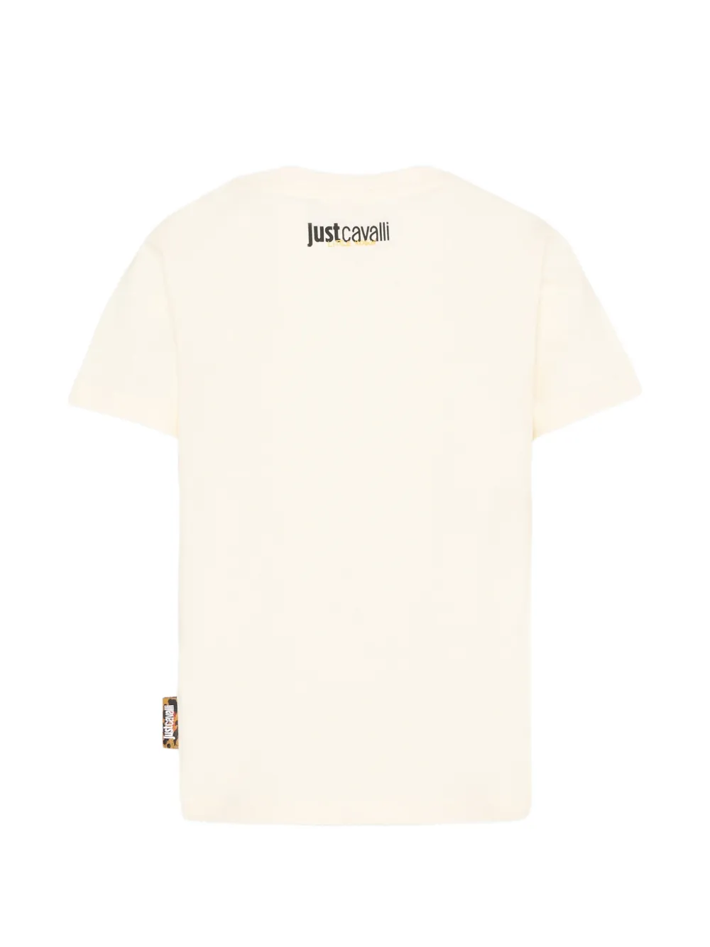 Just Cavalli Cotton T-shirt In White