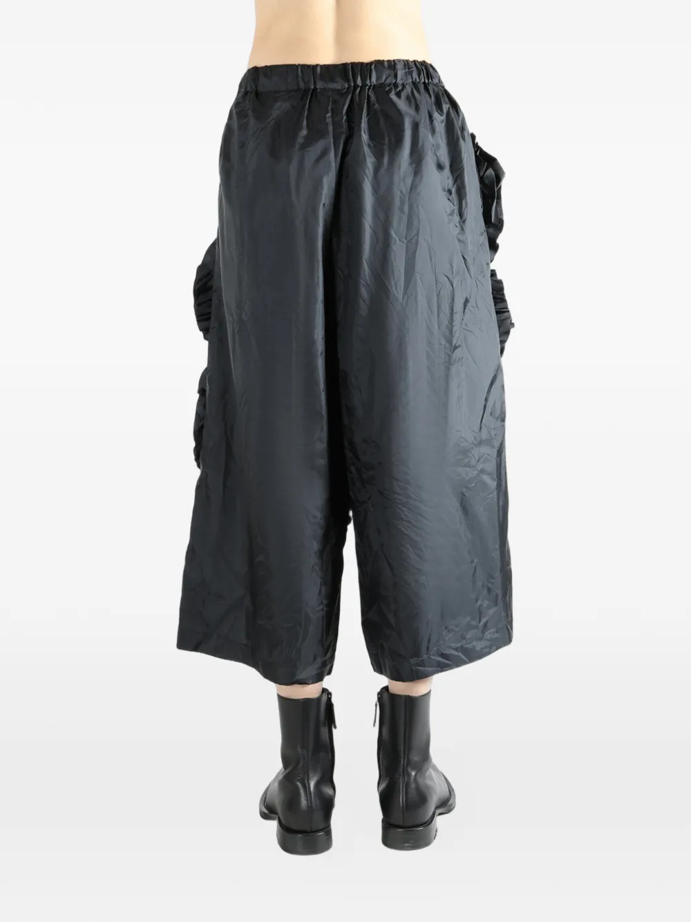 Comme Des Garçons Comme Des Garçons Broek met ruches Zwart
