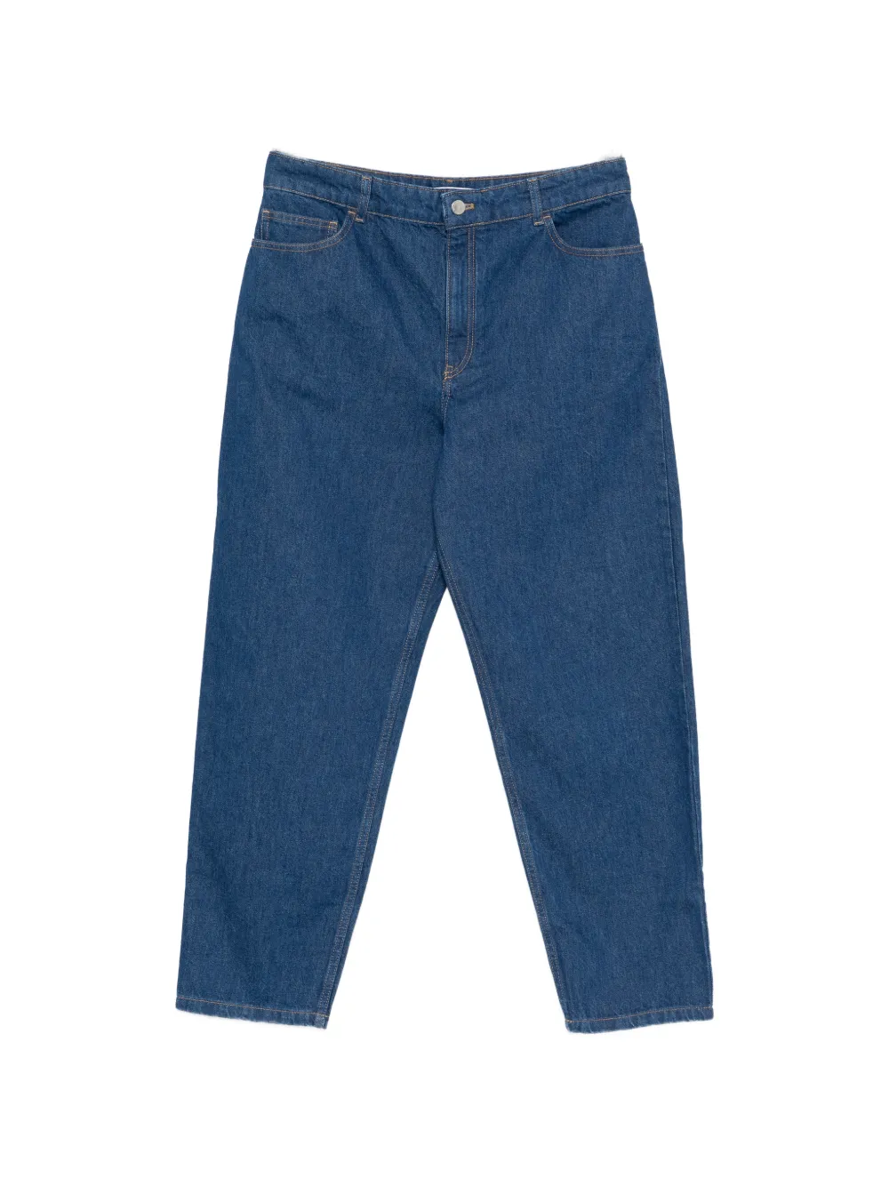 Maison Kitsuné button-fastening jeans - Blu