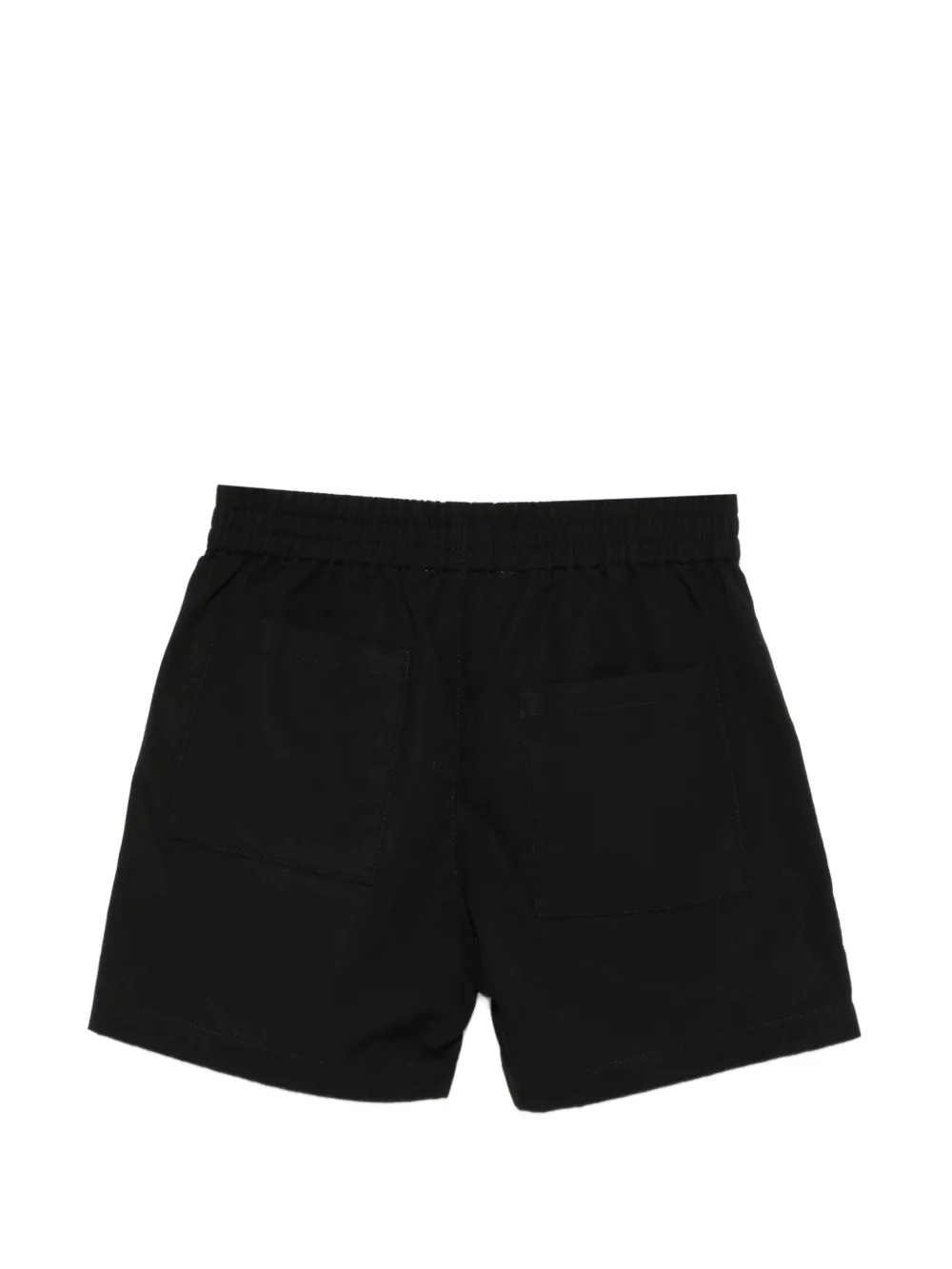 Moschino Kids Shorts met logoprint Zwart