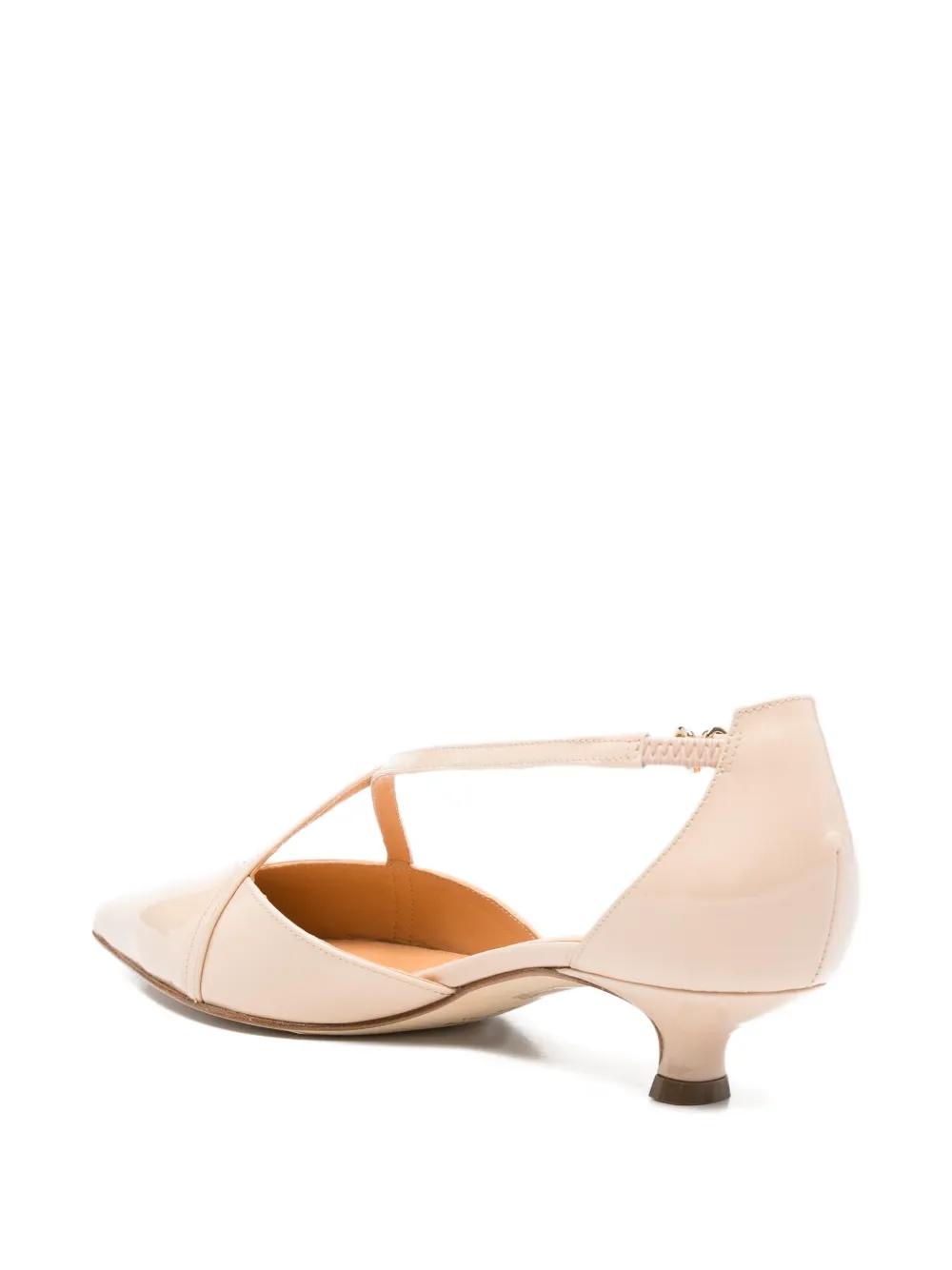 The Seller cross-strap pumps Beige