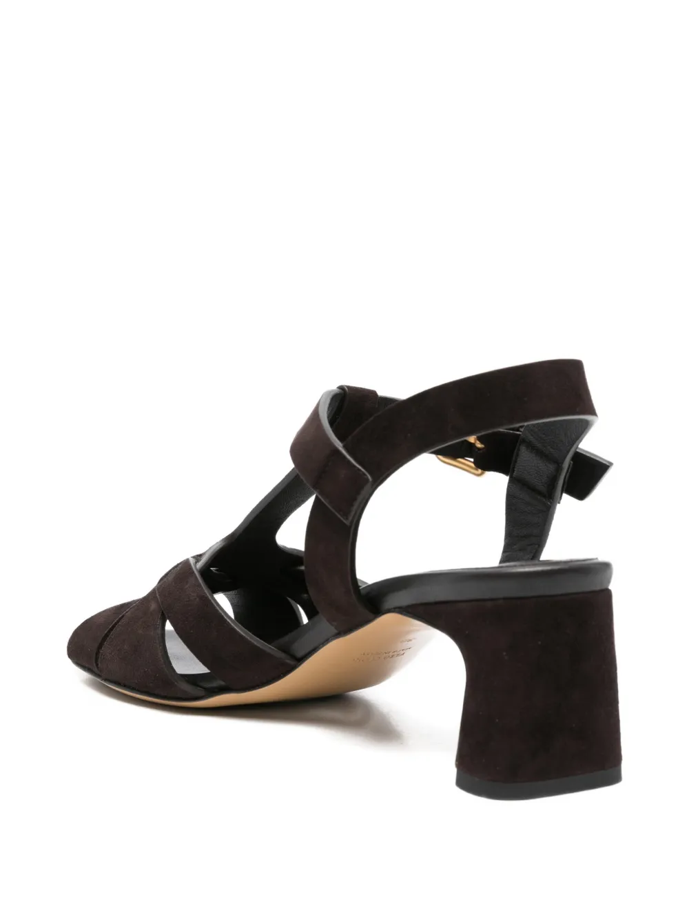 mara bini Sandalen met gesp Bruin