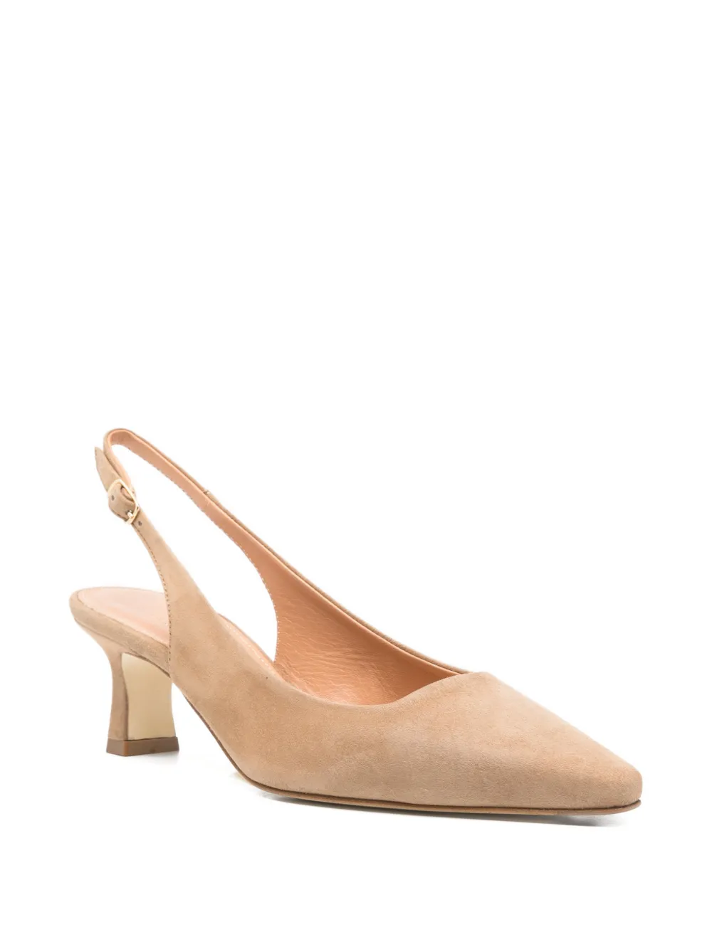 Julie Dee slingback heeled pumps Beige