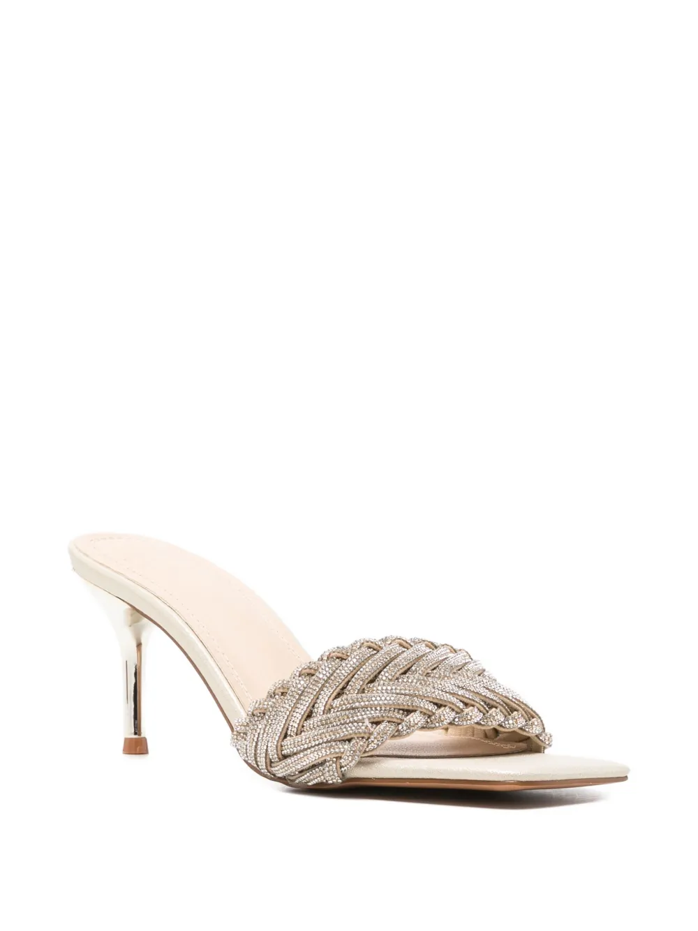  Twenty Fourhaitch Sorgeta Braided Mules - Neutrals 