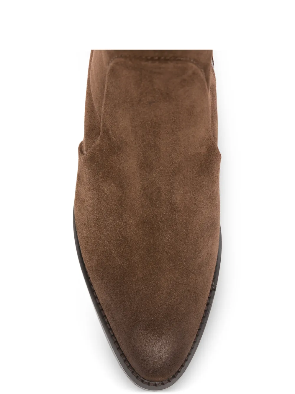 Julie Dee Enkellaarzen met rits Bruin