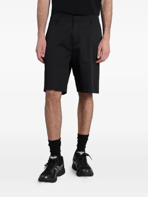 Greyed Ridge pressed-crease shorts