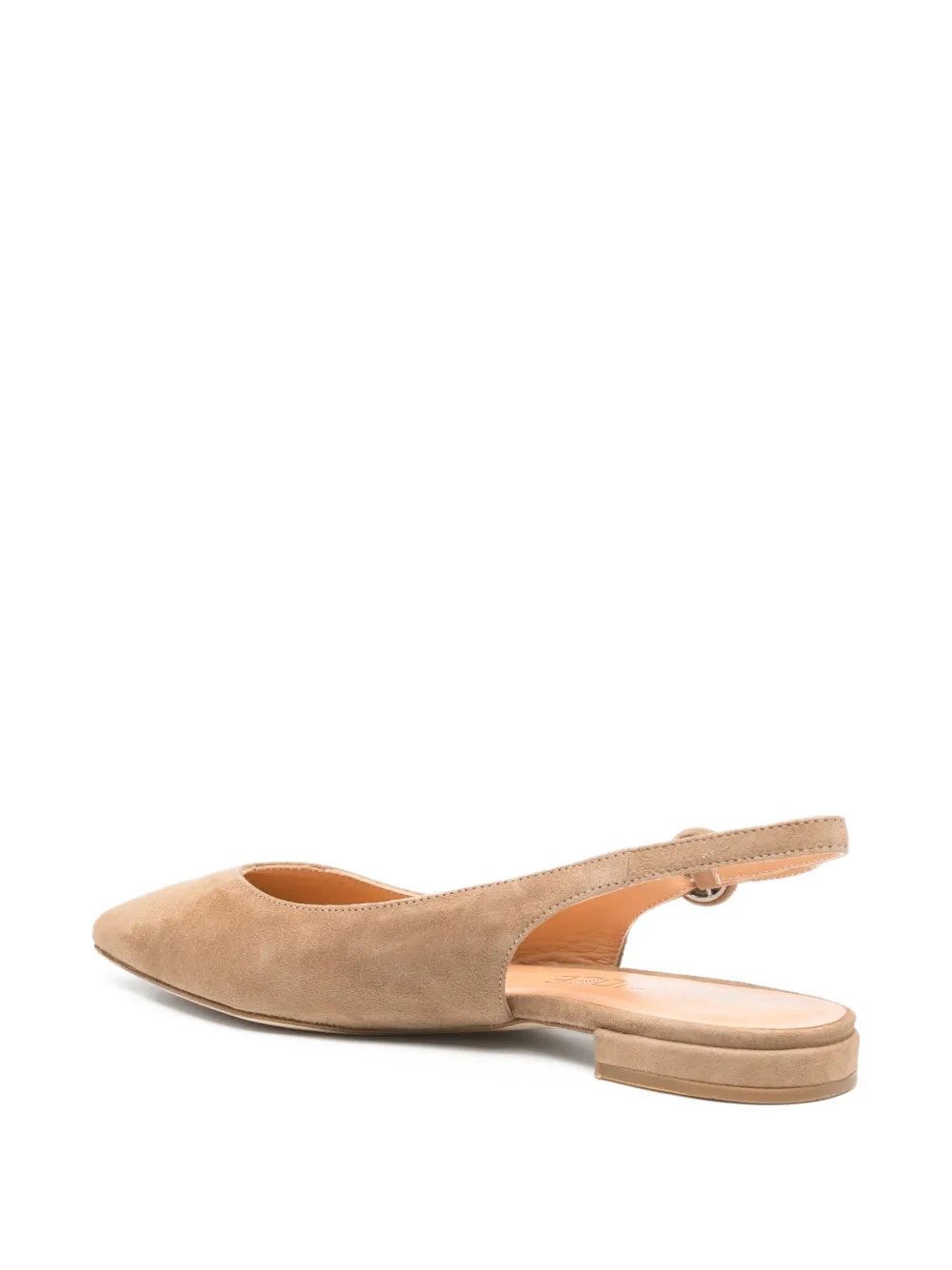  Julie Dee Slingback Flat Pumps - Neutrals 