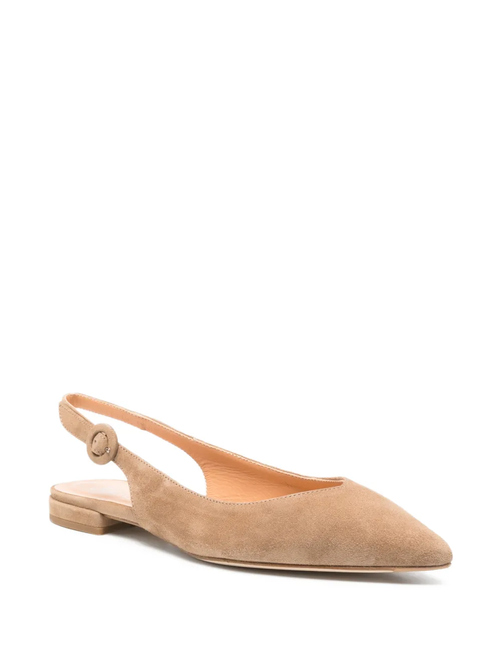  Julie Dee Slingback Flat Pumps - Neutrals 