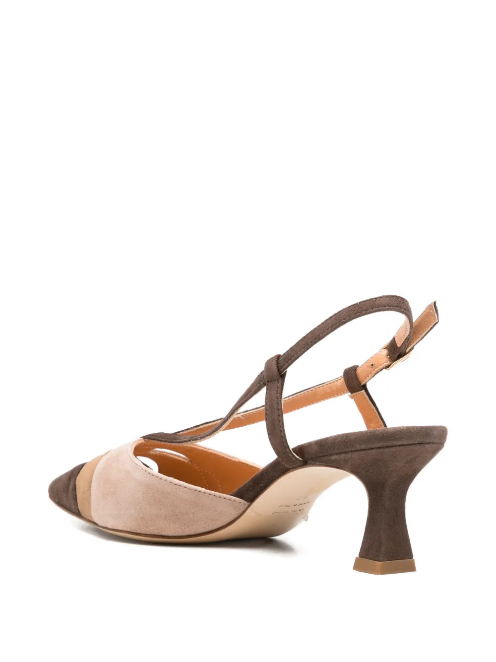 Julie Dee cut out pumps Bruin