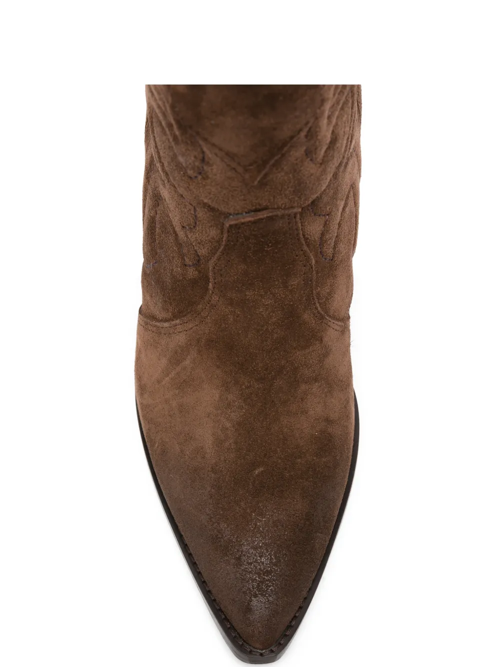 Julie Dee patterned boots Bruin