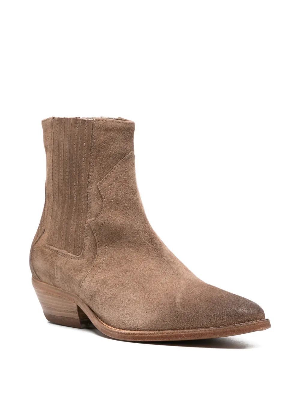 Julie Dee pointed boots Bruin