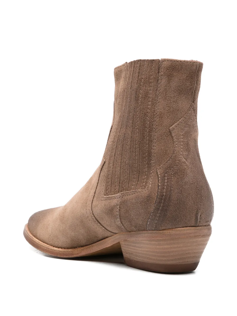 Julie Dee pointed boots Bruin
