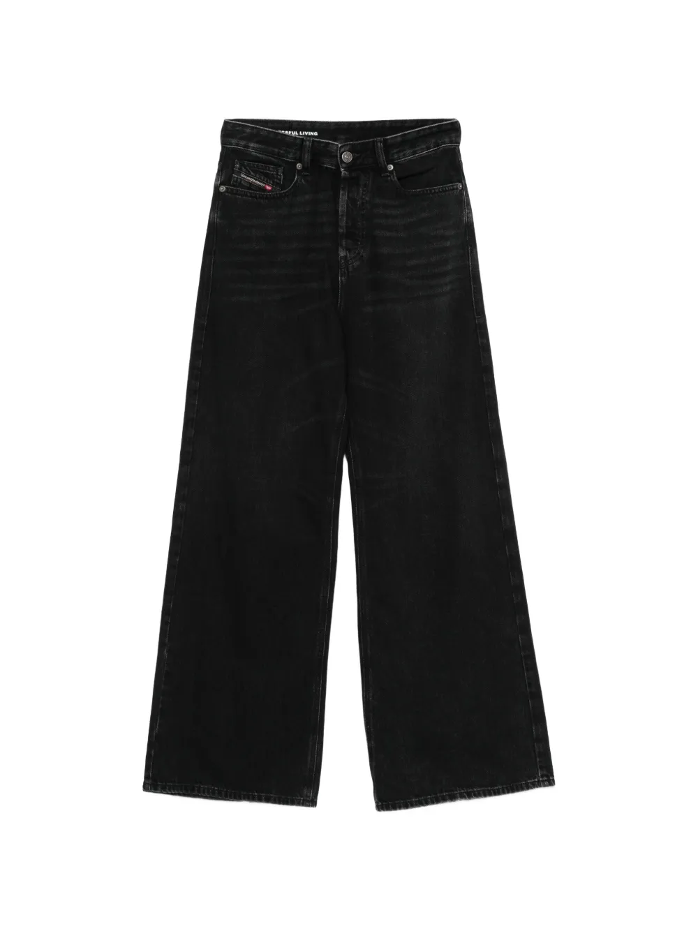 Diesel 1996 D-Sire wide-leg jeans - Nero