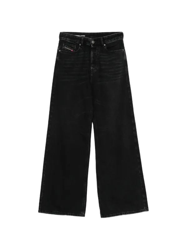 Diesel 1996 D-Sire ワイドジーンズ | ブラック | FARFETCH JP