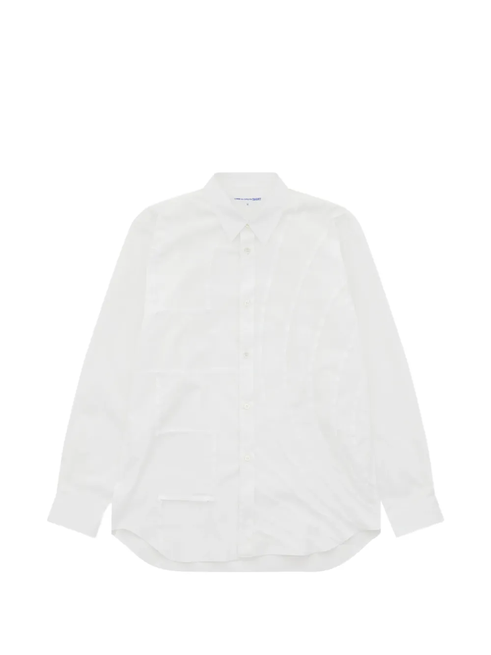 Comme Des Garçons Shirt panelled shirt - White