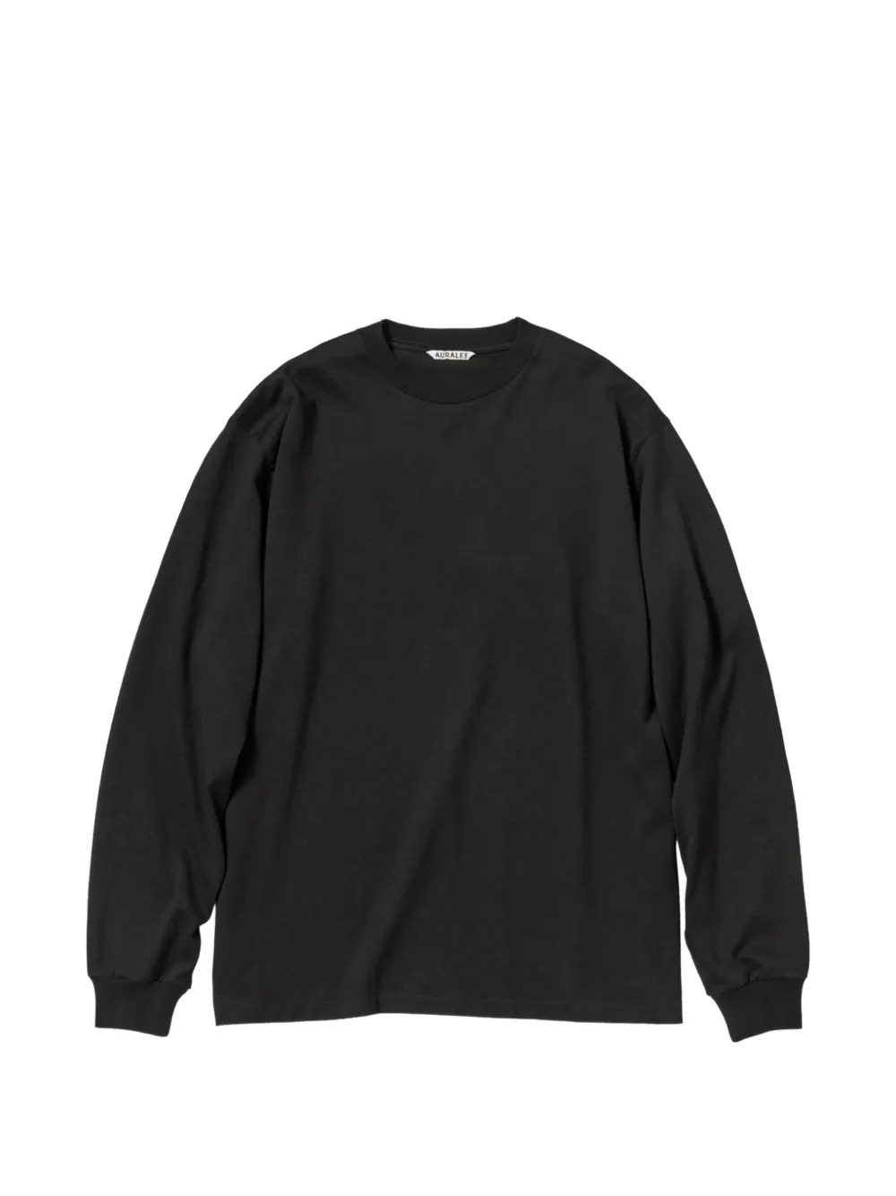 Auralee long-sleeve T-shirt - Nero