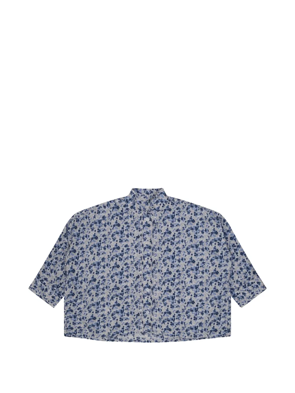 Bergfabel floral shirt - Grey