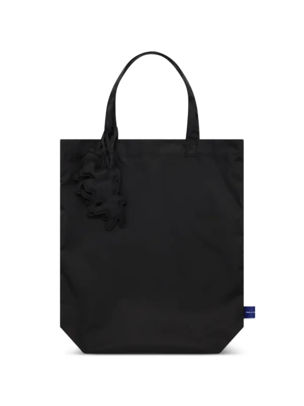 Comme Des Garçons Shirt charm-detail Tote Bag | Black | FARFETCH JO