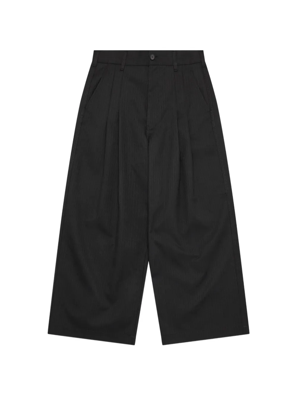 Comme des Garçons Homme pleated pinstripe trousers - Blu