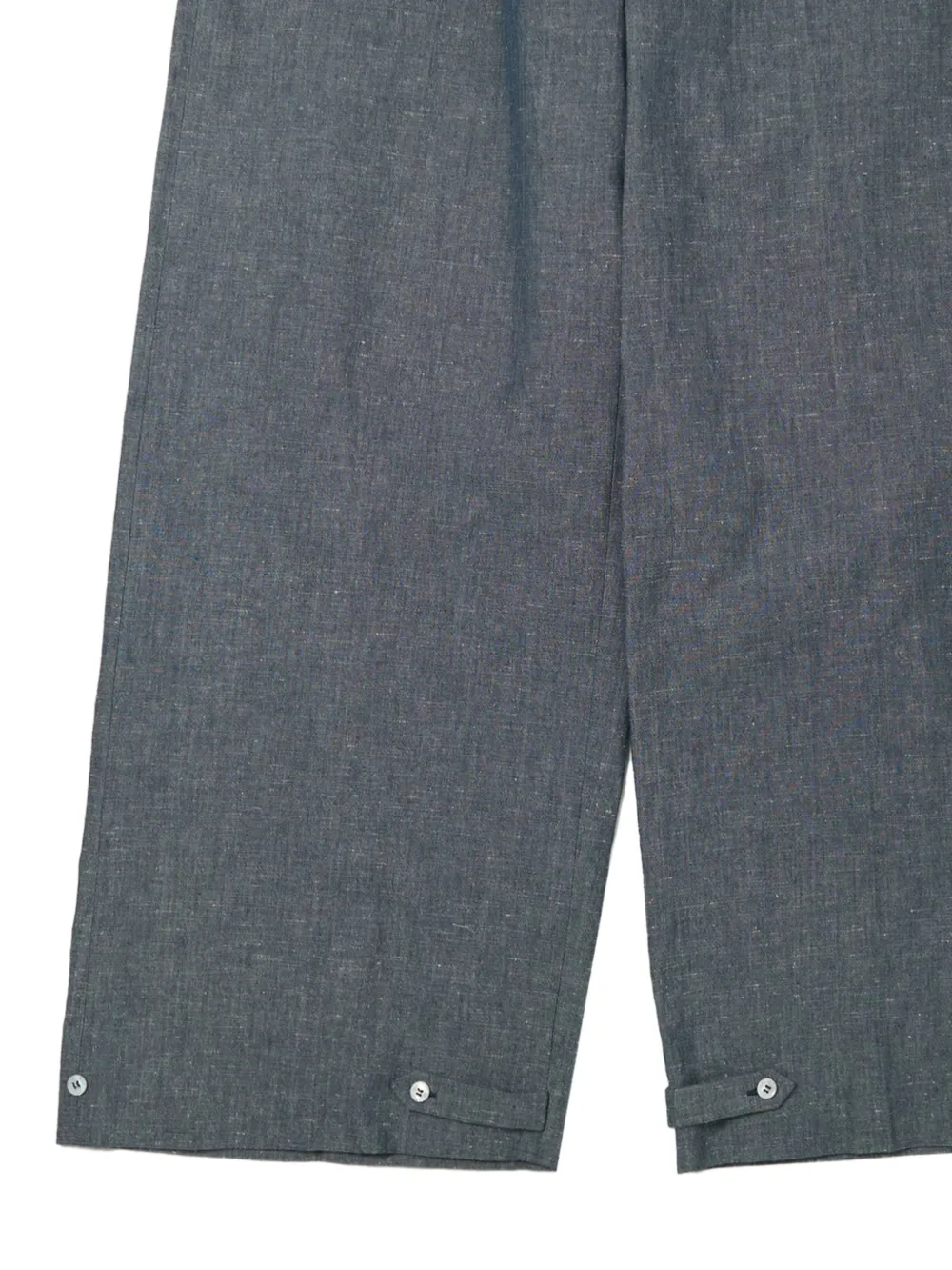 Setchu Pantalones Con Cinturilla Elástica - Azul 