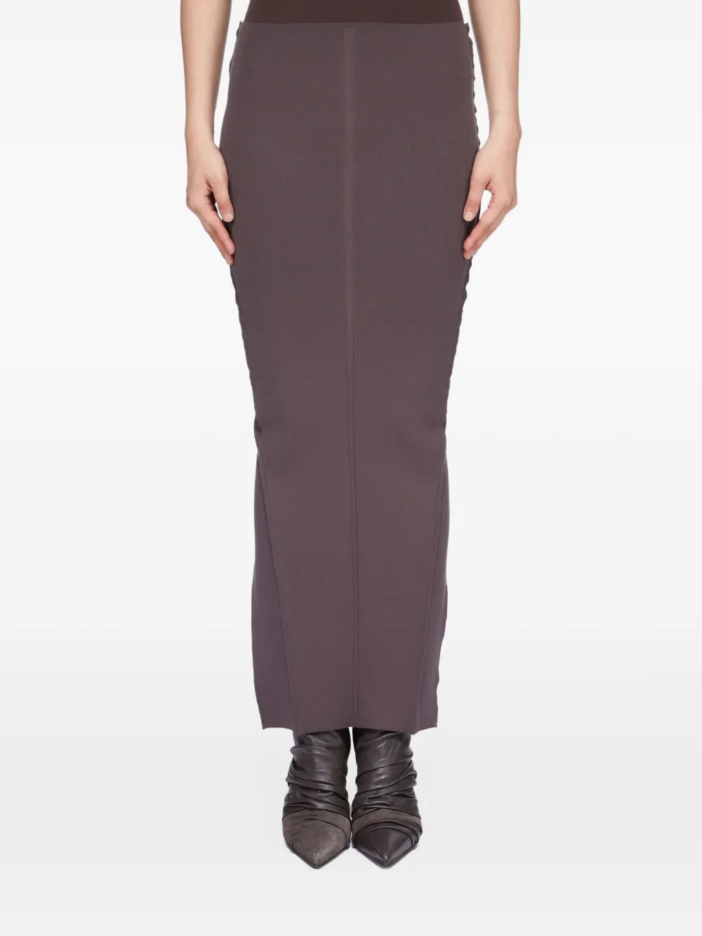 Rick Owens Pillar skirt Bruin