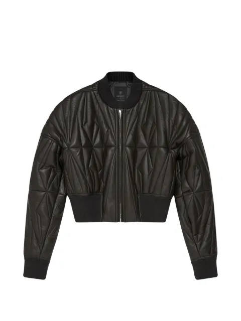 Rick Owens quilted leather jacket