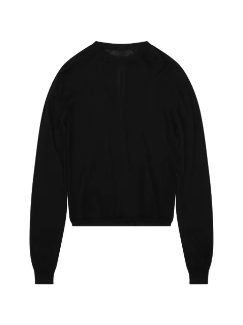 Rick Owens round neck sweater