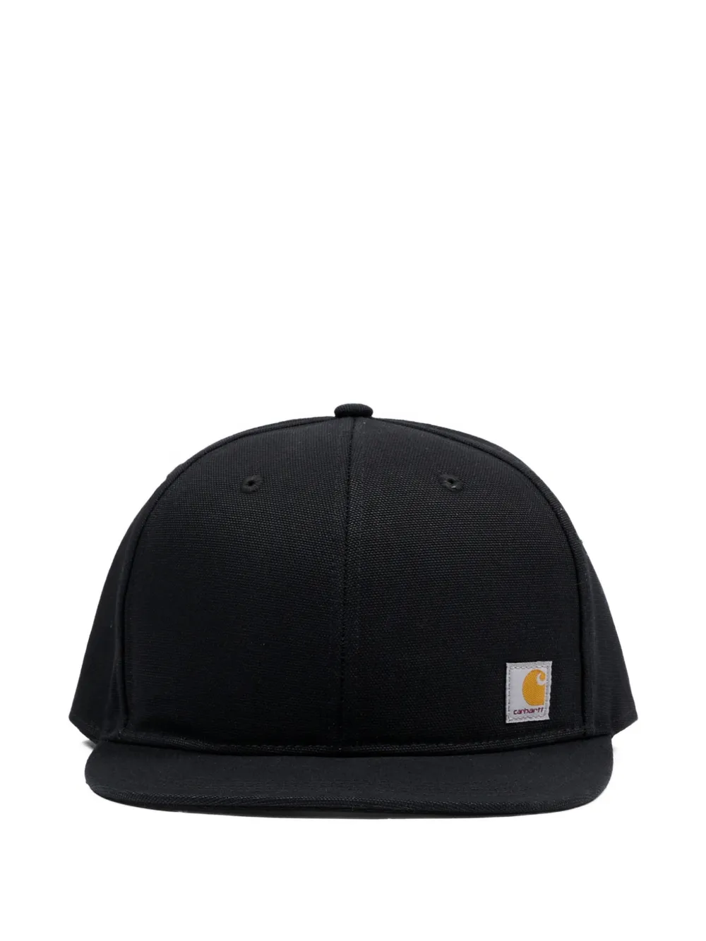 Carhartt Kids logo-patch cap - Schwarz