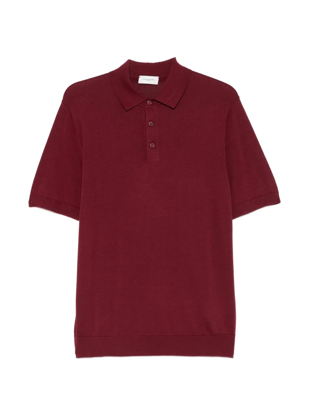 Paolo Pecora Polo con inserti - Rosso
