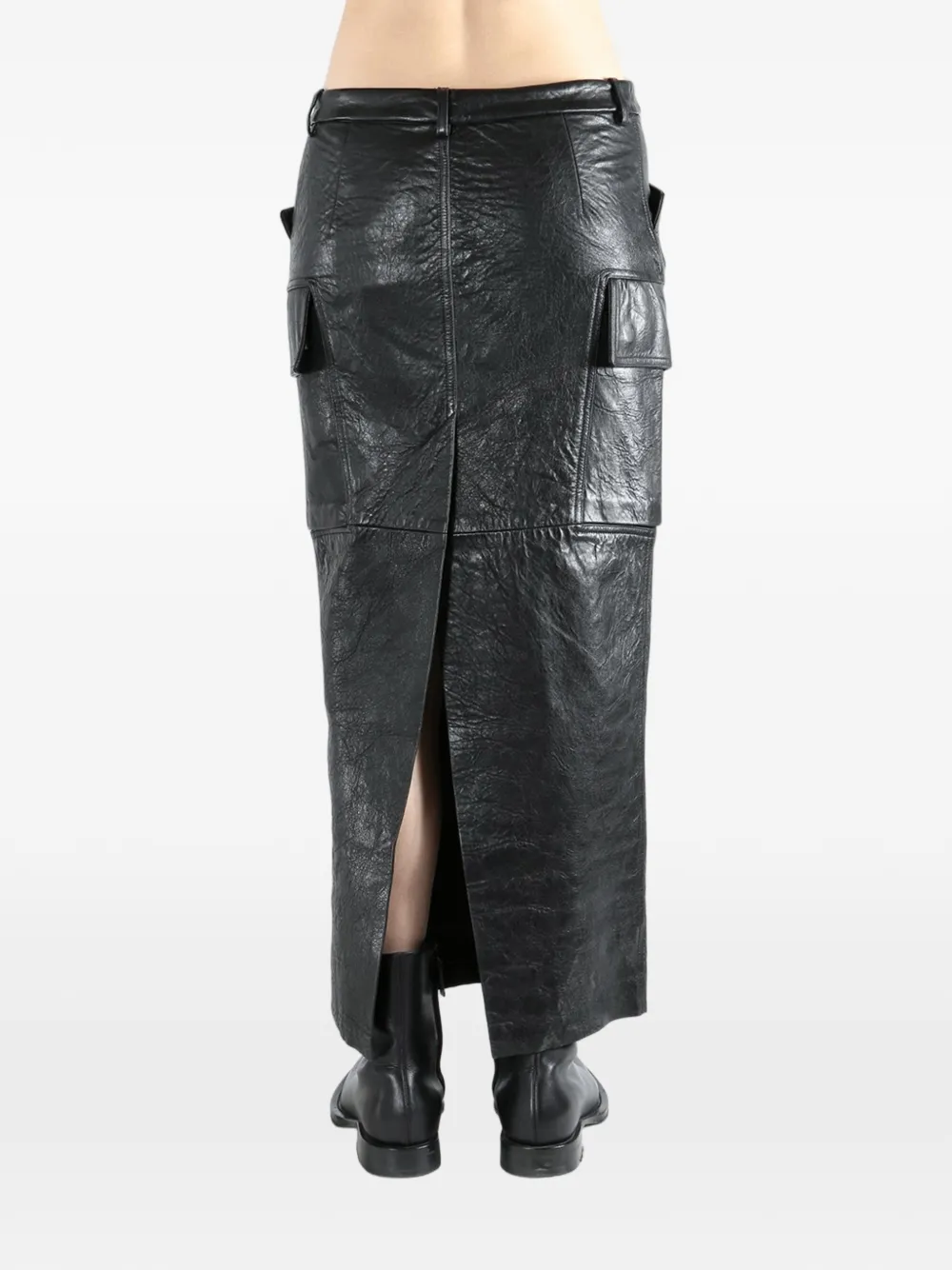 Rick Owens Firbanks maxi-rok Zwart