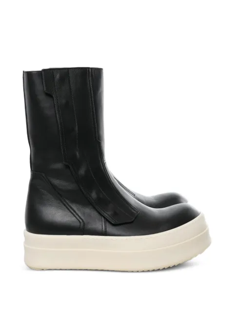 Rick Owens platform zip sneakers