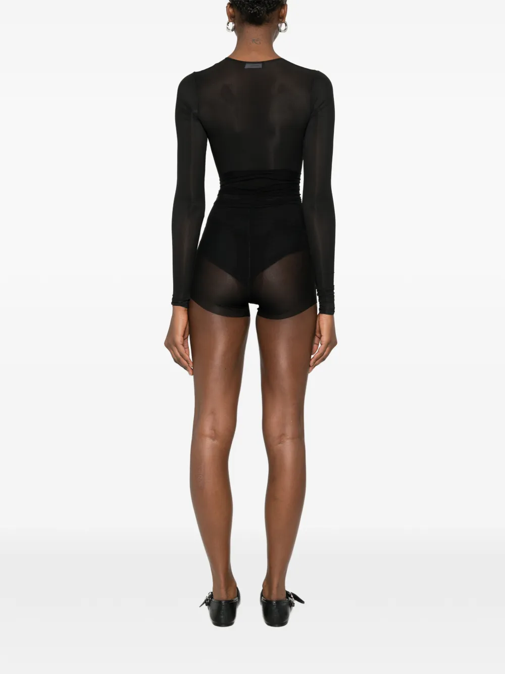 sheer shorts