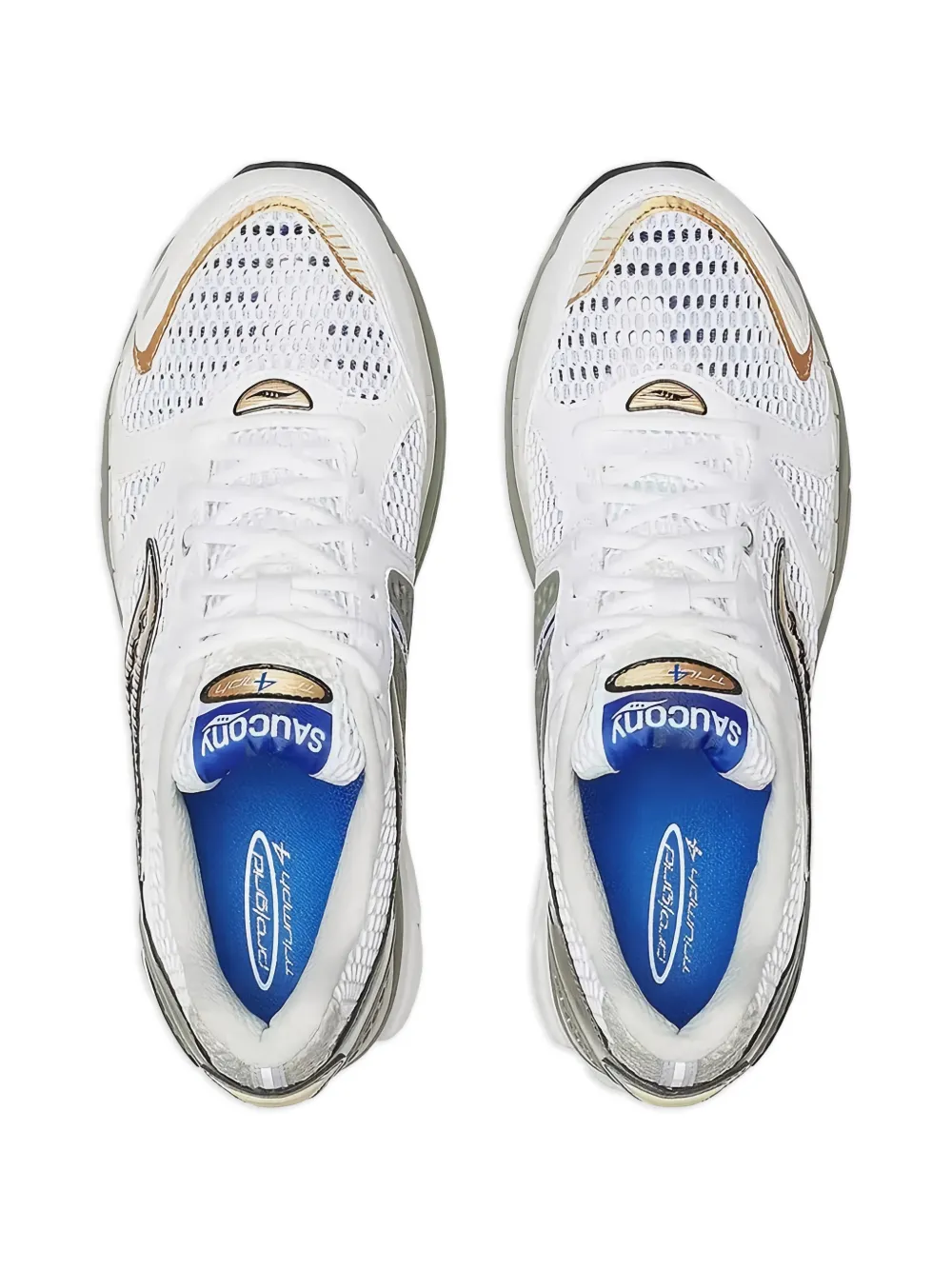 Saucony ProGrid Triumph 4 sneakers met logopatch Wit