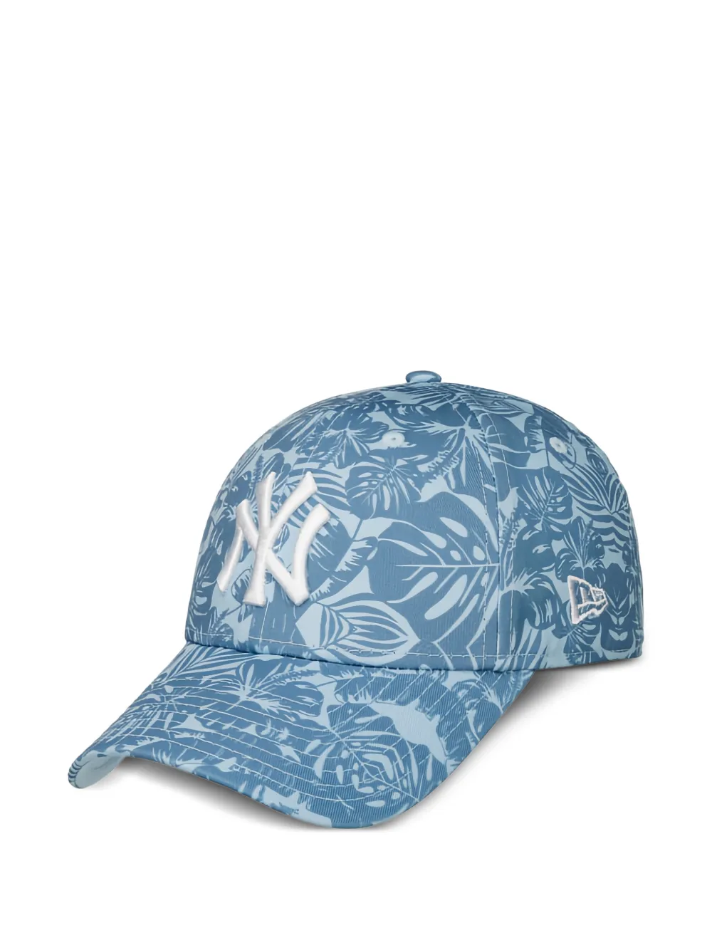 NEW ERA CAP floral-print baseball cap - Blu