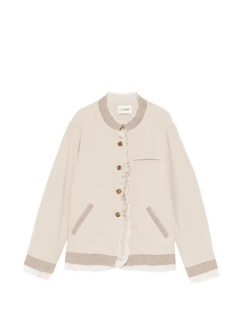 COTEMP ruffled button jacket