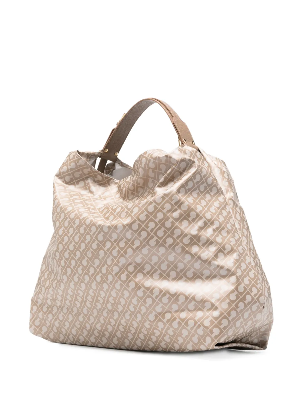  Gherardini Monogram Shoulder Bag - Neutrals 