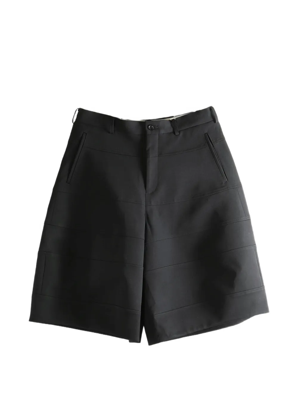 Comme des Garçons Homme Plus panelled shorts - Nero